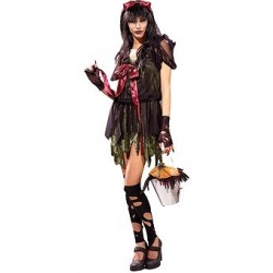  DISFRAZ T-XS NIÑA MALVADA HALLOWEEN