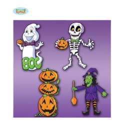 $D COLGANTE SILUETA HALLOWEEN SURT