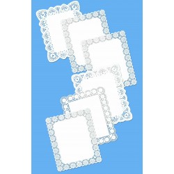   PAQ.100/U BLONDA BLANCO 35X45CM