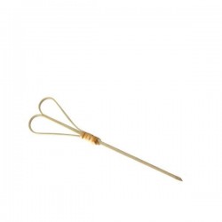 100/U PICK CORAZON BAMBU 12CM