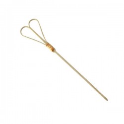 100/U PICK CORAZON BAMBU 15CM