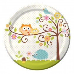 PAQ.8/U PLATO ARBOL TOPO BABY 22,2CM