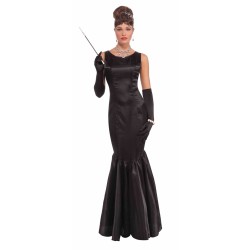 DISFRAZ T-STD VESTIDO NEGRO HOLLYWOOD