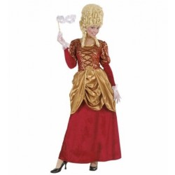  DISFRAZ T-XL MARQUESA TERCIOPELO BURDE