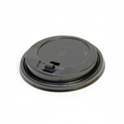 100 TAPAS ALTA NEGRA PARA VASO 240ML