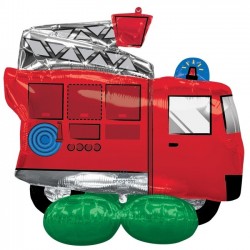 GLOBO 42" FOIL AIRLOONZ CAMION BOMBEROS