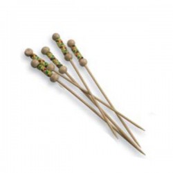 100 PICK PERLA CORDON NATURAL 12CM