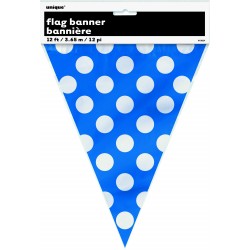  BANDERIN TRIANGULO AZUL TOPO 3,65MT