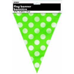  BANDERIN TRIANGULO VERDE TOPO 3,65MT