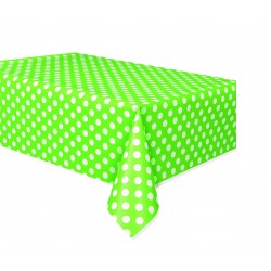   MANTEL PL VERDE TOPO 137X274CM