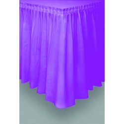   FALDA MESA PLAS VIOLETA 426X73CM