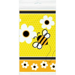 $MANTEL PL ABEJA NGR/AMARILLO 137X213MT