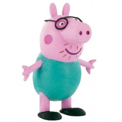  FIGURA TARTA PAPA PEPPA PIG 7CM