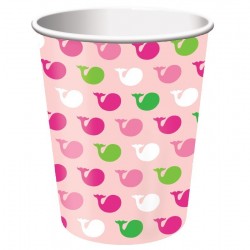 PAQ.8/U VASO OCEANO ROSA 266ML