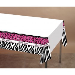 MANTEL PL TIGRESA FUCSIA 137X274CM