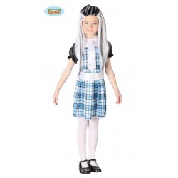 $DDISFRAZ 4A6AÑO SCHOOL GIRL MONSTRUO