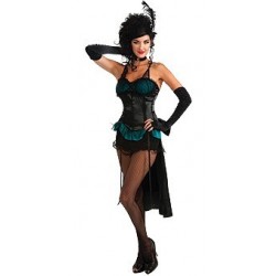  DISFRAZ T-U BURLESQUE SHOW TURQUESA