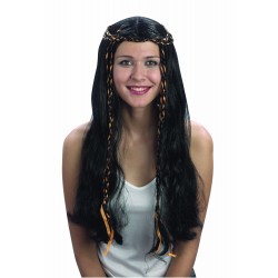PELUCA LARGA RENACIMIENTO NEGRA