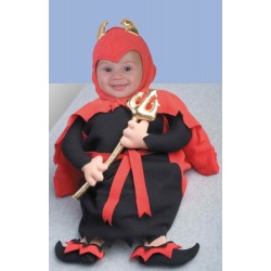 $ /DISFRAZ BEBE DIABLITO