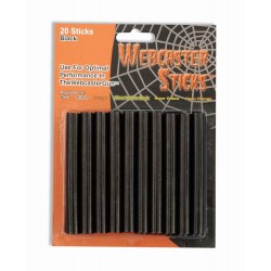   BLIST 20/U SILICONA NEG HALLOWEEN