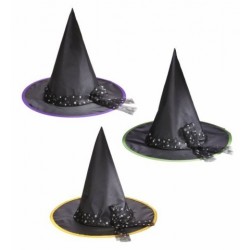  SOMBRERO INF. BRUJA TUL STARS PLATA