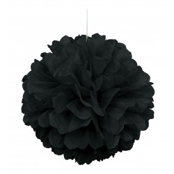   BOLA POMPON NEGRO 40,64CM