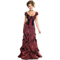SW DISFRAZ T-L GOTICA BURDEO ROSA NEG