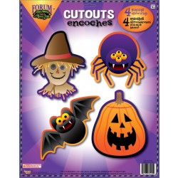 BLISTER 4/U SILUETA INF. HALLOWEEN