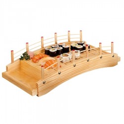 PUENTE MARISCO MADERA  43x21,5x12,5CM