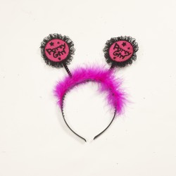 DIADEMA MARABU PARTY GIRL ROSA