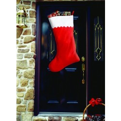COLGANTE BOTA GDE PAPA NOEL 86,3CM