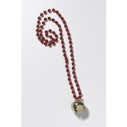   COLLAR ROJO CASCABEL GDE