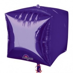   GLOBO 15 FORMA CUBO 3D META VIOLET