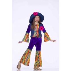 DISFRAZ 4A6 AÑOS NIÑA HIPPIE PANTALON
