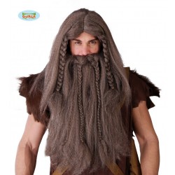 PELUCA BARBA VIKINGO