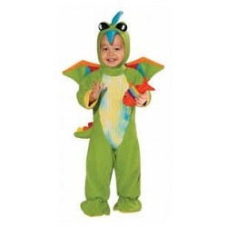DISFRAZ 6A12 MESES DINO VERDE MULTI