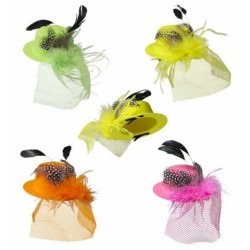 MINI SOMBREROS FLUORESCENTE 4 COL. SURT