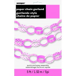  GUIRNALDA GRILLETE FUCSIA TOPO 1,52M