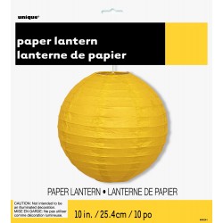 FAROL REDONDO PAPEL AMARILLO 25,4CM