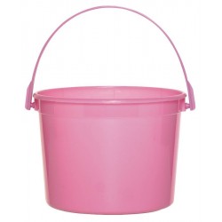   CUBO CON ASA ROSA FUERTE 12X15CM