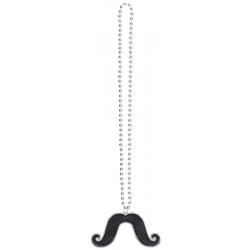 COLLAR BOLITAS BIGOTE MOSTACHO