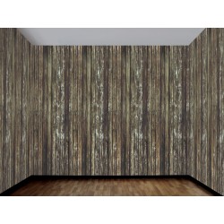 CARTEL PARED IMITACION MADERA 30,4M