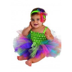 ! DISFRAZ BEBE 6A9 MESES TUTU ARCOIRIS