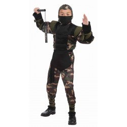 DISFRAZ 4A6 AÑOS FUERZAS ATAQUE NINJA