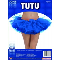   TUTU ADULTO CORTO COLOR AZUL