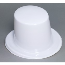   SOMBRERO COPA PLST COLOR BLANCO