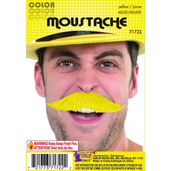   BIGOTE COLOR AMARILLO