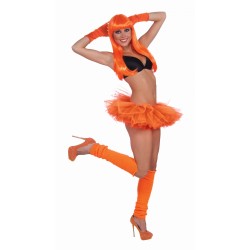   TUTU ADULTO CORTO COLOR NARANJA