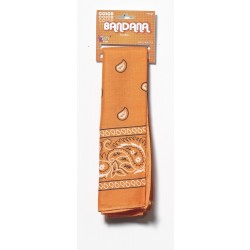    PAÑUELO BANDANA COLOR NARANJA