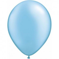  25 GLOBO 11" LATEX PERL AZUL PASTEL
